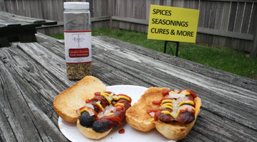 Grilling brats with Canada’s Favorite Steak Seasoning
