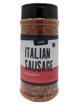 Todd's Sweet Italian Sausage Seasoning 16oz Jar