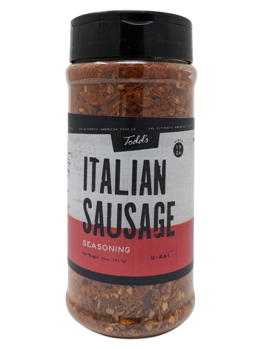 Todd's Sweet Italian Sausage Seasoning 16oz Jar